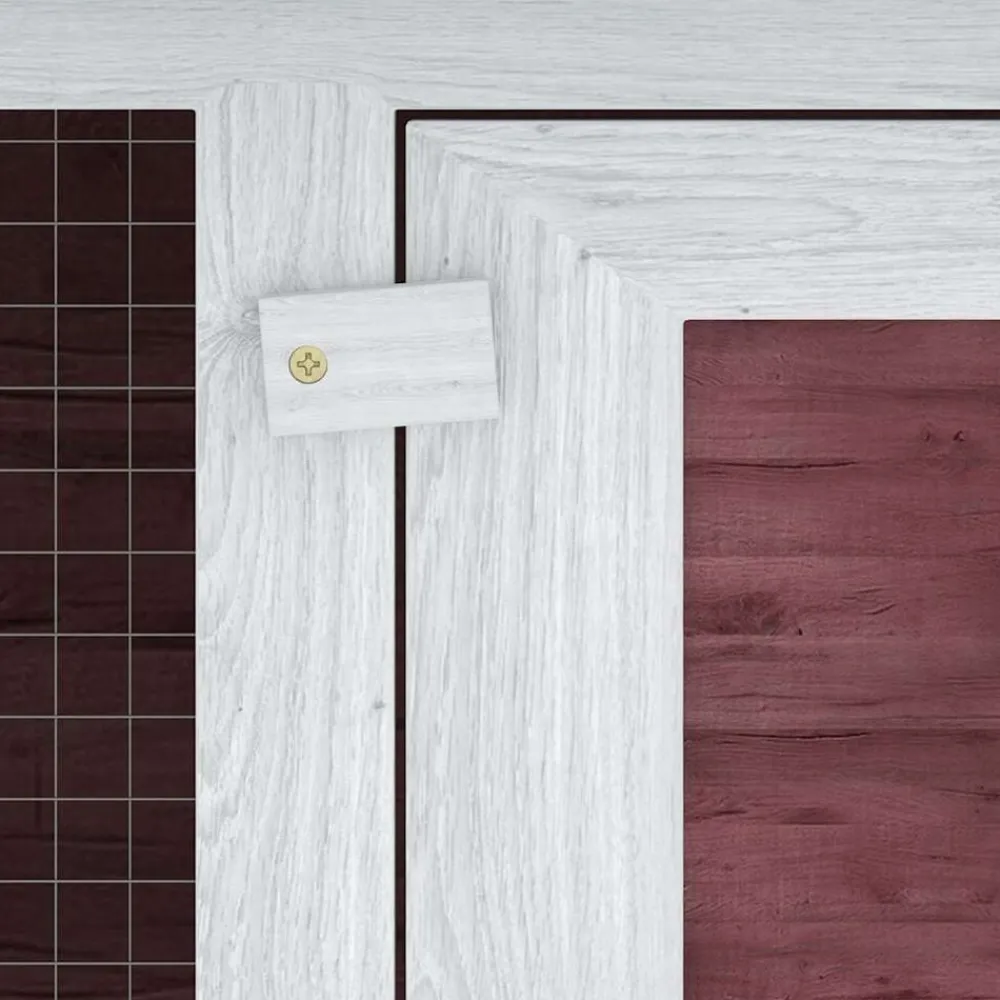 vidaXL Productos Para Mascotas-Conejera jaula de animales con doble piso de madera marrón