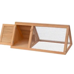 vidaXL Productos Para Mascotas-Conejera jaula de animales de madera