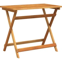 vidaXL Muebles De Jardín-Conjunto bistro 5 pcs Aceite Natural Madera de Acacia Sólida