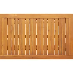 vidaXL Muebles De Jardín-Conjunto bistro 5 pcs Aceite Natural Madera de Acacia Sólida