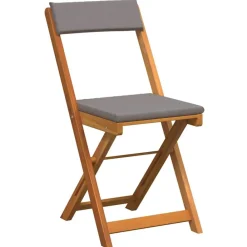 vidaXL Muebles De Jardín-Conjunto bistro 5 pcs Aceite Natural Madera de Acacia Sólida