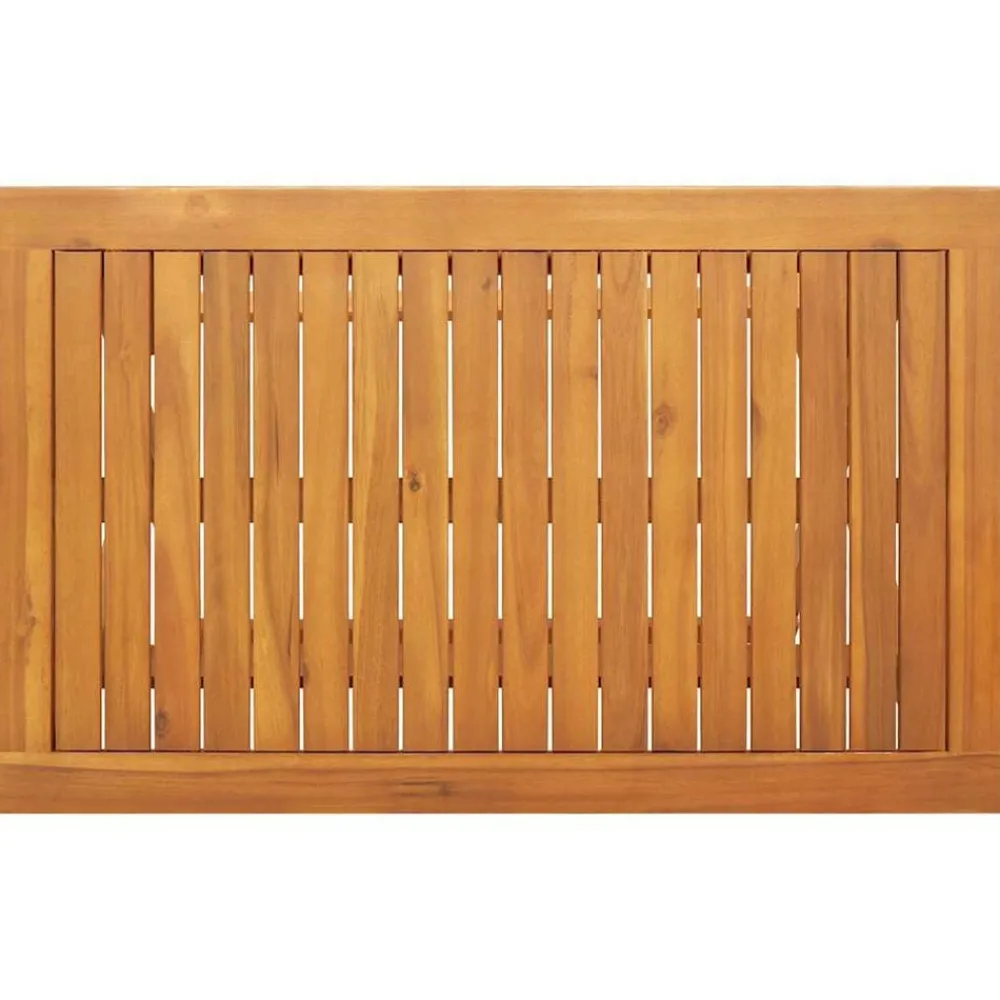 vidaXL Muebles De Jardín-Conjunto bistro 5 pcs Aceite Natural Madera de Acacia Sólida