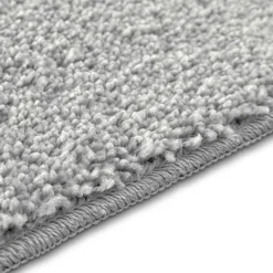 vidaXL Conjunto de alfombra de baño antideslizante 3 pcs PP Gris