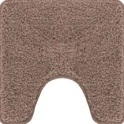 vidaXL Accesorios Para El Baño-Conjunto de alfombra de baño antideslizante 2 pcs Marrón PP