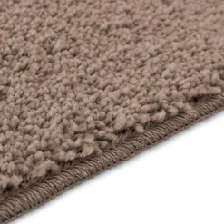 vidaXL Accesorios Para El Baño-Conjunto de alfombra de baño antideslizante 2 pcs Marrón PP