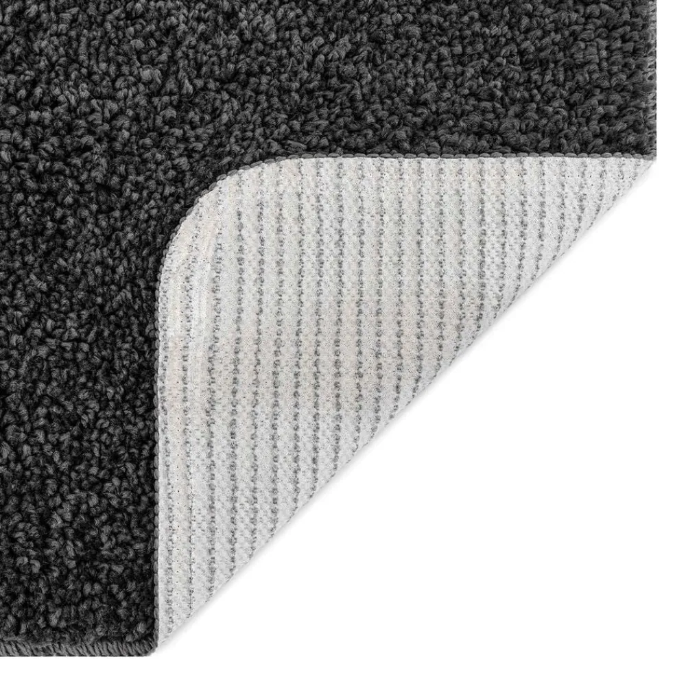 vidaXL Accesorios Para El Baño-Conjunto de alfombra de baño antideslizante 3 pcs
