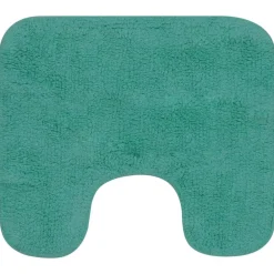 vidaXL Conjunto de alfombras de baño de tela 2 piezas turquesa Tuquesa Clearance