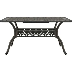 vidaXL Conjunto de Comedor de Jardín 5 pcs Aluminio Bronce Hot