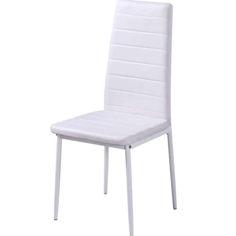 vidaXL Conjunto de mesa de comedor 7 piezas blanco y negro Negro y blanco Outlet