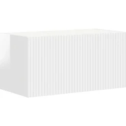 vidaXL Conjunto de mueble de TV 2 pcs Madera de ingeniería brillante Online
