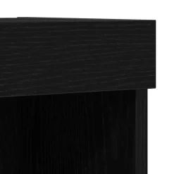 vidaXL Muebles Tv-Conjunto de mueble de TV con LED 80 x 30 x 30 cm