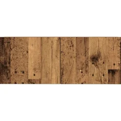vidaXL Muebles Tv-Conjunto de mueble de TV 5 piezas montado la pared madera vieja