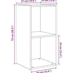 vidaXL Muebles Tv-Conjunto de mueble de TV 6 pcs Madera contrachapada