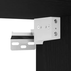 vidaXL Conjunto de mueble de TV Madera de ingeniería Roble negro Best