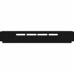 vidaXL Conjunto de mueble de TV 3 pcs Negro 260 x 35 x 40 cm Roble negro Clearance