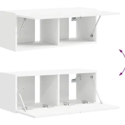 vidaXL Muebles Tv-Conjunto de mueble de TV 5 pcs Madera de ingeniería