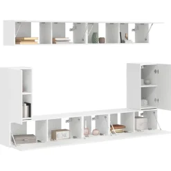 vidaXL Muebles Tv-Conjunto de mueble de TV 5 pcs Madera de ingeniería
