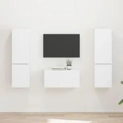 vidaXL Muebles Tv-Conjunto de mueble de TV 5 pcs Madera de ingeniería