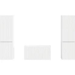 vidaXL Muebles Tv-Conjunto de mueble de TV 5 pcs Madera de ingeniería