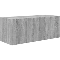 vidaXL Muebles Tv-Conjunto de mueble para TV de pared 4 pcs
