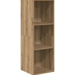 vidaXL Muebles Tv-Conjunto de mueble de TV 3 pcs Roble artesanal
