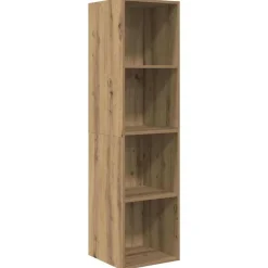 vidaXL Muebles Tv-Conjunto de mueble de TV 3 pcs Roble artesanal