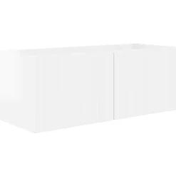 vidaXL Conjunto de mueble de TV 2 pcs Madera de ingeniería brillante Outlet