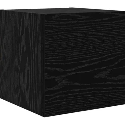 vidaXL Conjunto de mueble de TV 9 pcs Madera contrachapada Roble negro Clearance