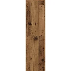 vidaXL Conjunto de mueble de TV 6 piezas montado la pared madera vieja Madera envejecida Sale