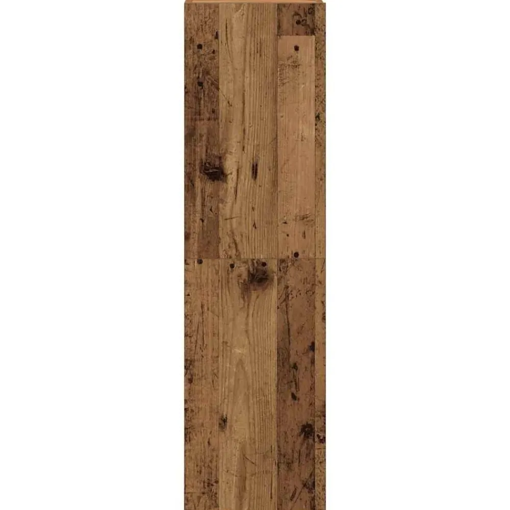vidaXL Conjunto de mueble de TV 6 piezas montado la pared madera vieja Madera envejecida Sale
