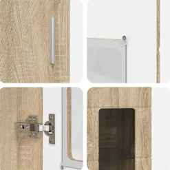 vidaXL Conjuntos De Muebles-Conjunto de mueble de TV con cajón FLORIN