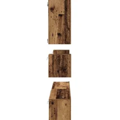 vidaXL Conjunto de mueble de TV 8 pcs Madera envejecida Sale