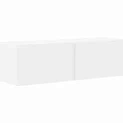 vidaXL Conjunto de mueble de TV 3 pcs Madera de ingeniería White Best
