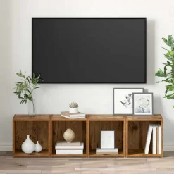 vidaXL Conjunto de mueble de TV 4 pcs 37 x 35 x 37,5 cm Madera vieja Best