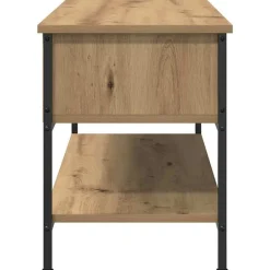 vidaXL Muebles Tv-Conjunto de mueble de TV Roble artesanal 100 x 35 x 45 cm