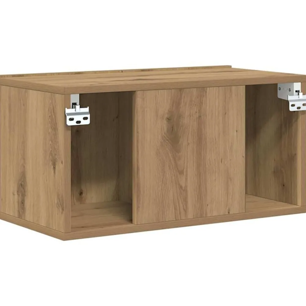 vidaXL Muebles Tv-Conjunto de mueble de TV Marrón 60 x 30 x 30 cm