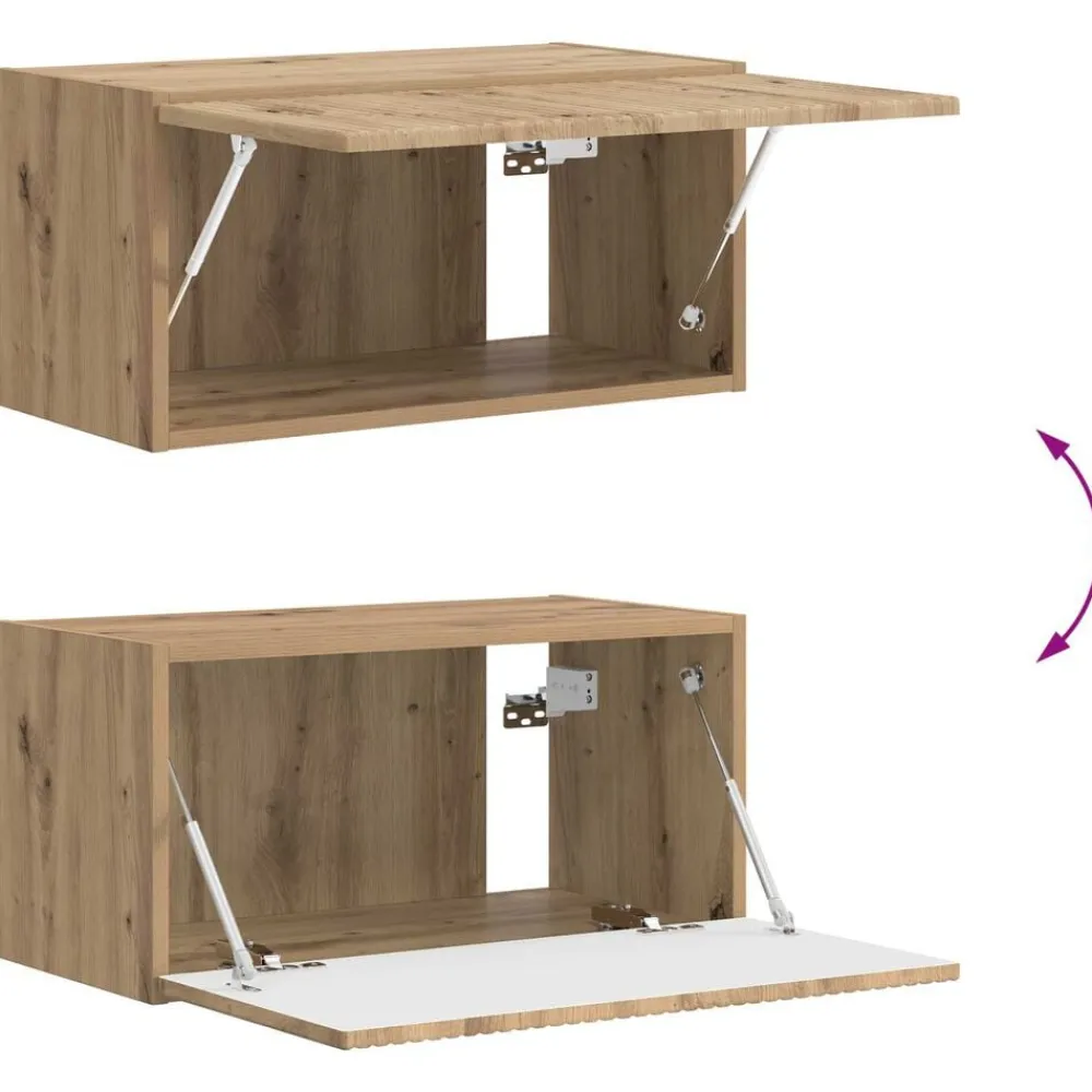 vidaXL Conjunto de mueble de TV 6 pcs Roble artesanal Roble artisan Online
