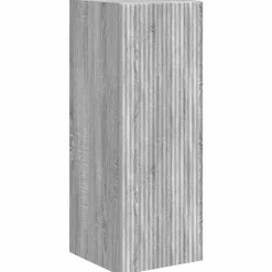 vidaXL Conjunto de mueble para TV de pared 6 pcs Gris sonoma Online