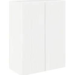 vidaXL Conjunto de mueble para TV de pared 6 pcs brillante