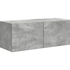vidaXL Muebles Tv-Conjunto de mueble de TV 5 pcs Gris Concreto