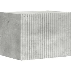 vidaXL Muebles Tv-Conjunto de mueble de TV 5 pcs Gris Concreto