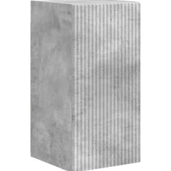 vidaXL Conjunto de mueble de TV 4 pcs Gris Concreto Gris hormigón Online