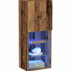 vidaXL Muebles Tv-Conjunto de mueble de TV Madera vieja 40,5 x 30 x 102 cm