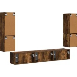 vidaXL Muebles Tv-Conjunto de mueble de TV 4 pcs