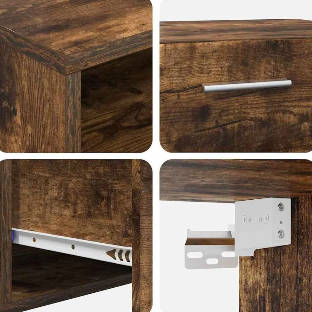 vidaXL Conjuntos De Muebles-Conjunto de mueble de TV con cajón FLORIN