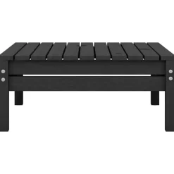 vidaXL Muebles De Jardín-Conjunto de muebles de jardín 3 piezas madera maciza pino