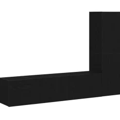 vidaXL Muebles Tv-Conjunto de mueble de TV 4 pcs 130,5 x 30 x 140 cm