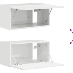vidaXL Muebles Tv-Conjunto de mueble de TV 4 pcs Madera de ingeniería