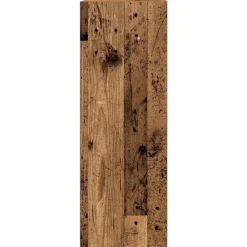 vidaXL Conjunto de mueble de TV 8 piezas montado la pared madera vieja Madera envejecida Outlet