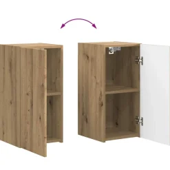 vidaXL Muebles Tv-Conjunto de mueble de TV 4 pcs Gris Concreto